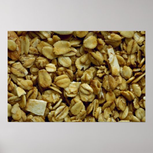 Yummy Granola Poster (Vorne)