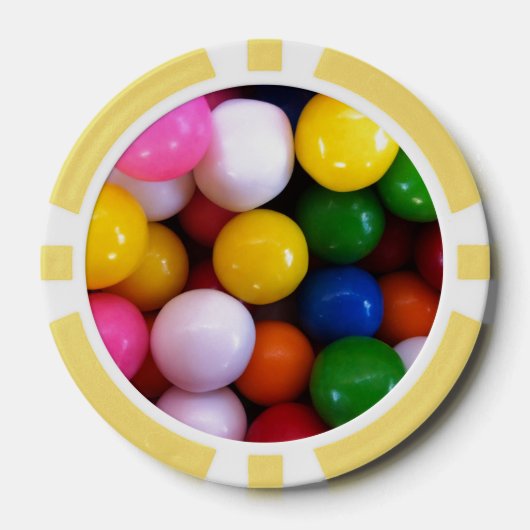 Yummy Gumballs Pokerchips (Vorderseite)