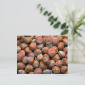 Yummy Hazelnut Postkarte (Stehend Vorderseite)