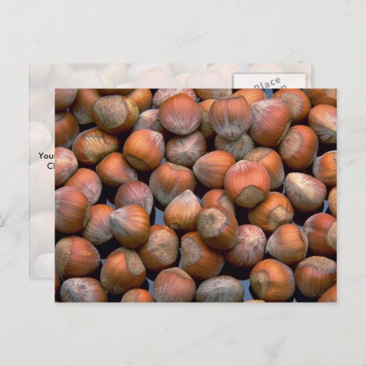 Yummy Hazelnut Postkarte (Vorne/Hinten)