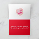 Yummy Hearts Grußkarte Feiertagskarte (Innenseite)