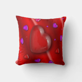 Yummy Hearts Valentine Pillow Kissen