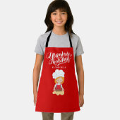 Yummy Holidays By Koch Individuelle Name Rotes Geb Schürze (Insitu)