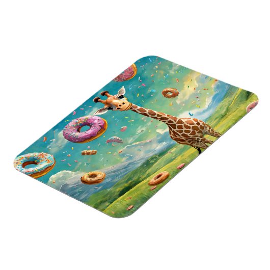 Yummy - I Liebe donuts Magnet (Linke Seite)