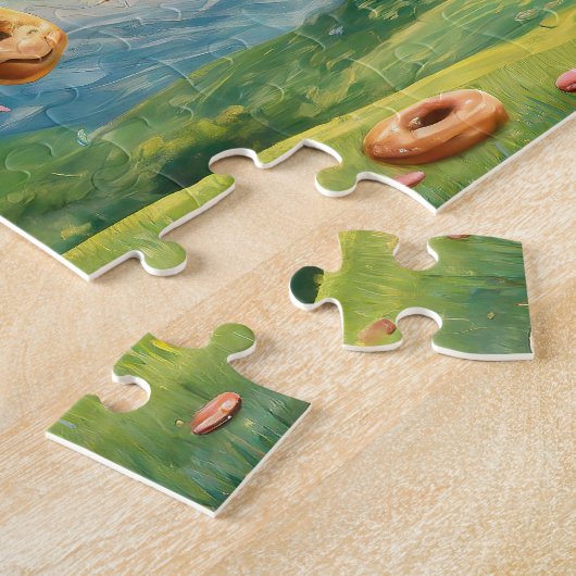 Yummy - I Liebe donuts Puzzle (Seite)