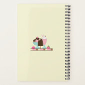 Yummy Ice Cream Desserts Das Leben ist süß Planer (Rückseite)