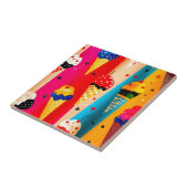 Yummy Ice Cream Fliese (Seite)