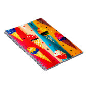 Yummy Ice Cream Notizblock (Rechte Seite)