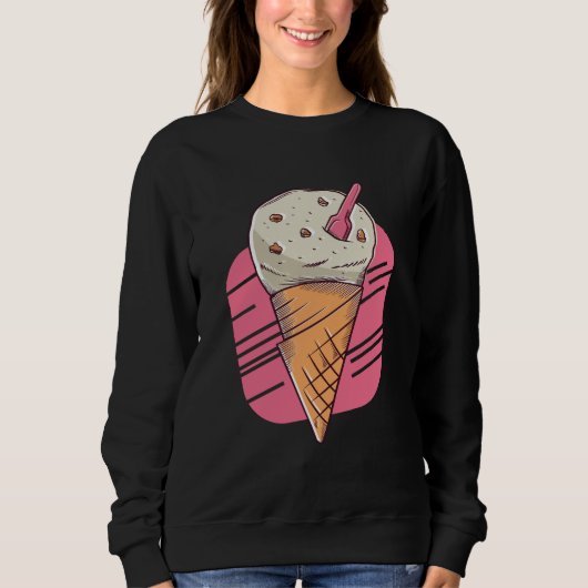 Yummy Ice Cream Sweatshirt (Vorderseite)