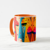 Yummy Ice Cream Tasse (Vorderseite Links)