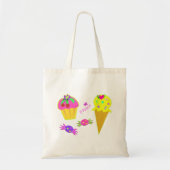Yummy Ice Cream Tote Bag Tragetasche (Vorne)