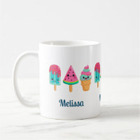 Yummy Ice Cream Trio Summer Vibe