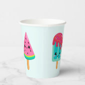 Yummy Ice Cream Trio Summer Vibe Pappbecher (Rechts)