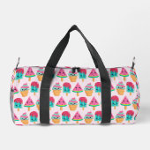Yummy Ice Cream Trio Summer Vibe Pattern Duffle Bag (Rückseite)