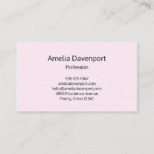 Yummy Ice Cream Trio Summer Vibe Visitenkarte (Rückseite)