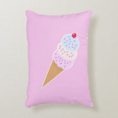 Yummy Icecream Cone Pillow Dekokissen (Vorderseite(Vertikal))