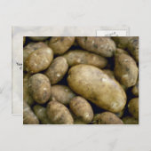 Yummy Kartoffeln Postkarte (Vorne/Hinten)