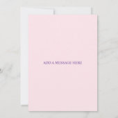 Yummy Kindergeburtstag Card Einladung (Rückseite)