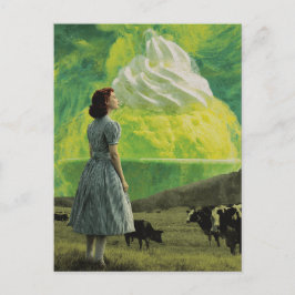 Yummy Limon Wüste in der Milchweide Surreal Postkarte