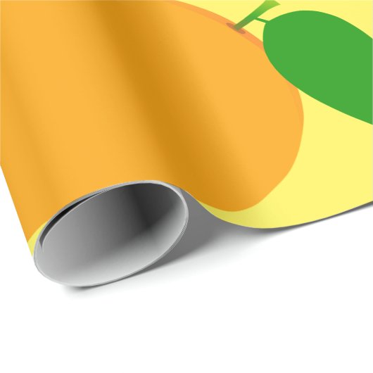 Yummy Mango Tropical Summer Frucht Geschenkpapier (Rolleneckpunkt)