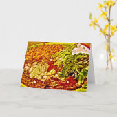 Yummy Mexican Food Karte (Gelbe Blume)