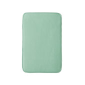 Yummy Mint Green Solid Color Badematte (Vorderseite Vertikal)