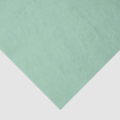 Yummy Mint Green Solid Color Seidenpapier (Ausschnitt)