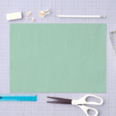 Yummy Mint Green Solid Color Seidenpapier (Handwerk)