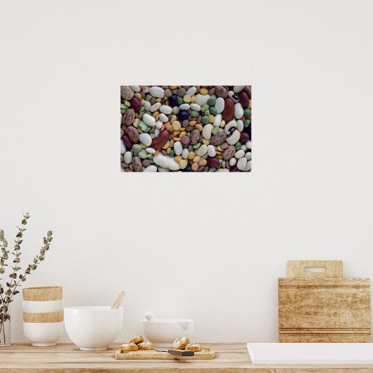 Yummy Mixed Bohnen Poster (Küche)