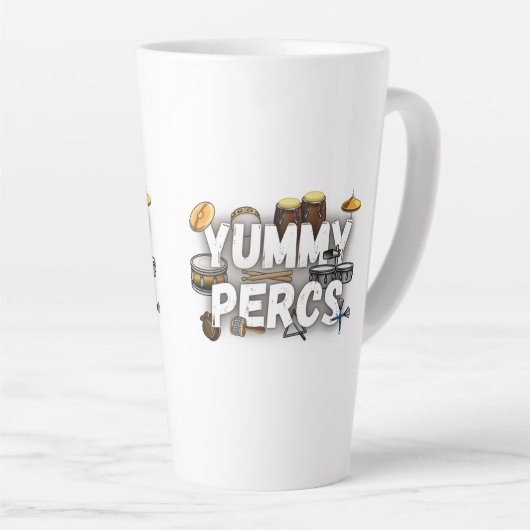 Yummy Percs Latte Tasse (Rechte Ecke)