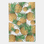 Yummy Pineapmuster Print Fruit Geschirrtuch (Vertikal)