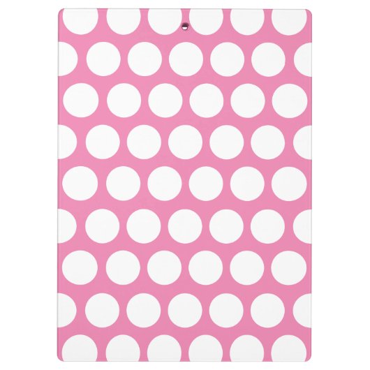 Yummy Pink Cake Pops Personalisiert Zwischenablage Klemmbrett (Rückseite)