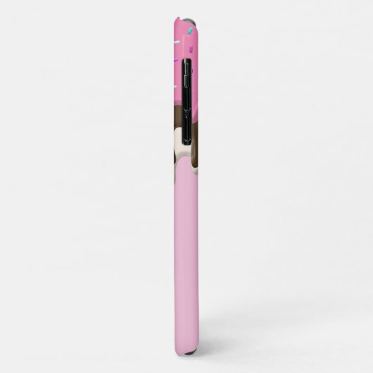 Yummy Pink Icing Ice Creme Tropfen Case-Mate iPhone Hülle (Hinten/Links)