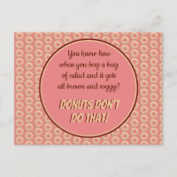 Yummy Pink Sprinkle Donut Muster und lustiges Zita
