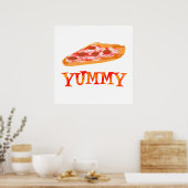 Yummy Pizza Poster (Küche)