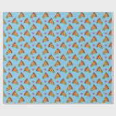 Yummy Pizza Slices Pattern Geschenkpapier (Flach)
