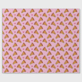 Yummy Pizza Slices Pattern Geschenkpapier (Flach)