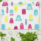 Yummy Popsicles Küchentuch (Gefaltet)