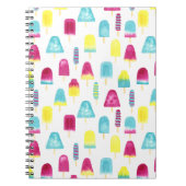 Yummy Popsicles Notizblock (Vorderseite)