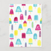 Yummy Popsicles Postkarte (Vorderseite)
