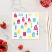Yummy Popsicles Serviette (Beispiel)