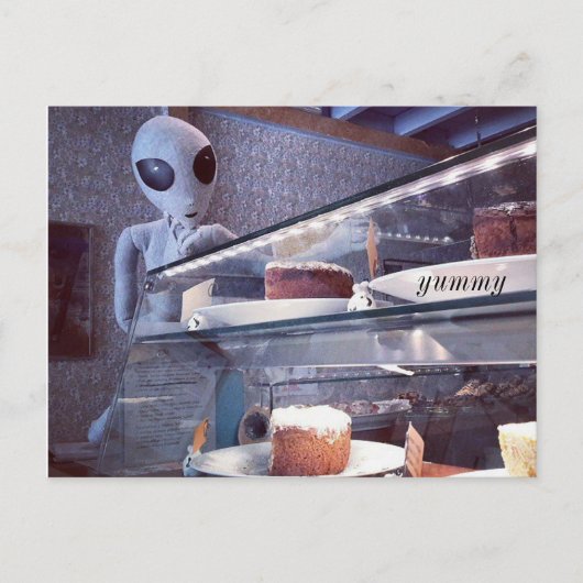 Yummy Postkarte (Vorderseite)