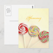Yummy Postkarte (Vorne/Hinten)