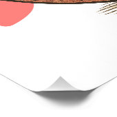 Yummy Ramen Kitten Glossy Poster (Ecke)