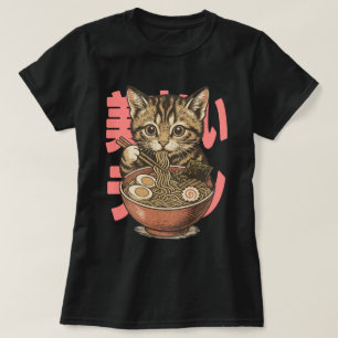 Yummy Ramen Kitten T-Shirt