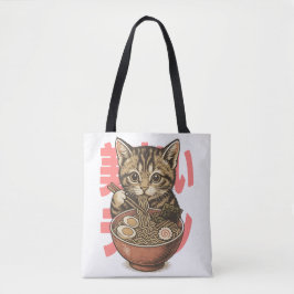 Yummy Ramen Kitten Tasche
