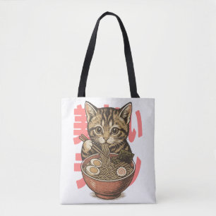 Yummy Ramen Kitten Tasche