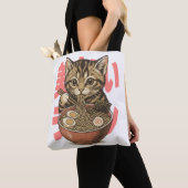 Yummy Ramen Kitten Tasche (Von Nahem)