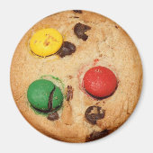 Yummy Realistic Chocolate Candy Cookie Magnet (Vorne)