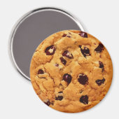 Yummy Realistic Chocolate Chip Cookie Magnet (Vorderseite/Rückseite)